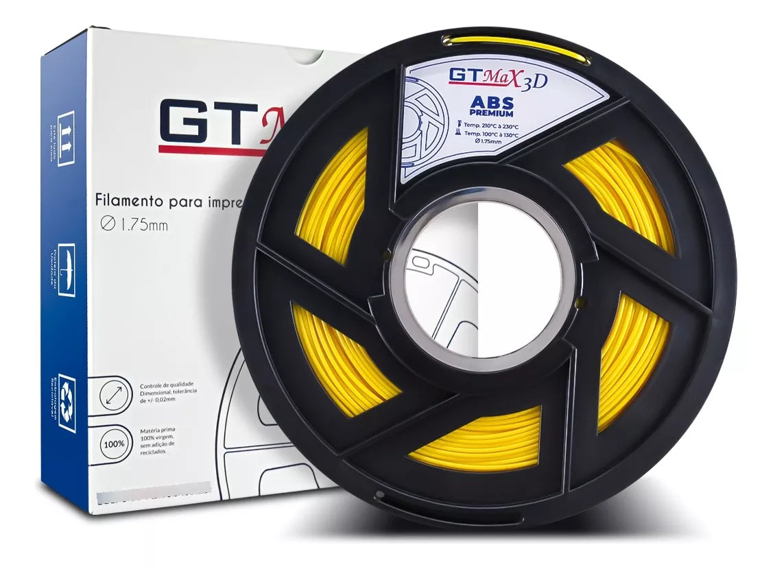 Filamento GTMax3D - ABS Premium 1kg - 1.75mm