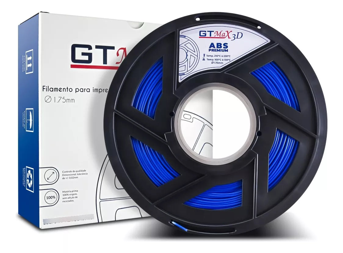 Filamento GTMax3D - ABS Premium 1kg - 1.75mm