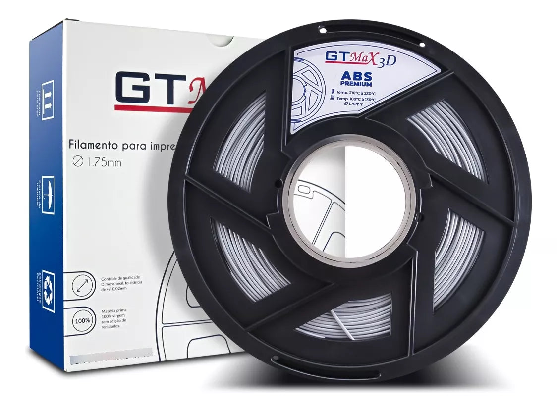 Filamento GTMax3D - ABS Premium 1kg - 1.75mm