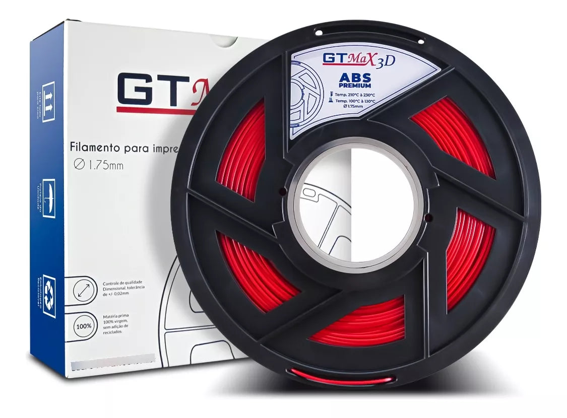 Filamento GTMax3D - ABS Premium 1kg - 1.75mm