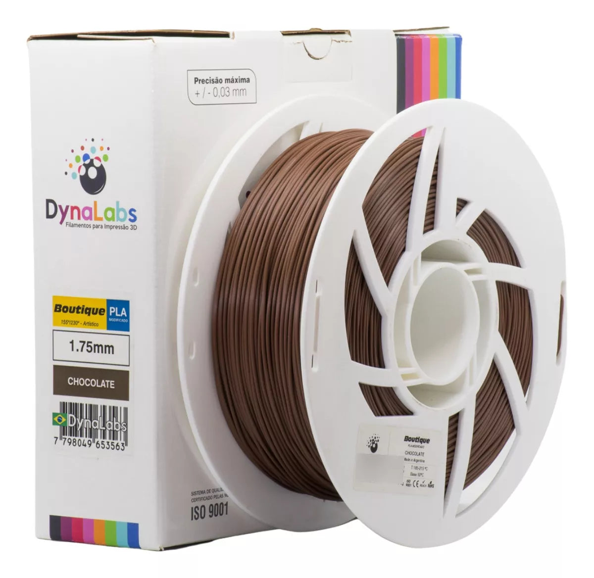 Filamento PLA DynaLabs - Boutique - 1.75mm 1Kg