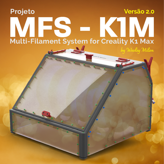 Sistema multi-filamento para K1, K1C e K1 Max