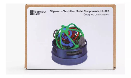 Kit de Componentes do Modelo de Turbilhão Triple-axis (3 eixos) - Bambu Lab